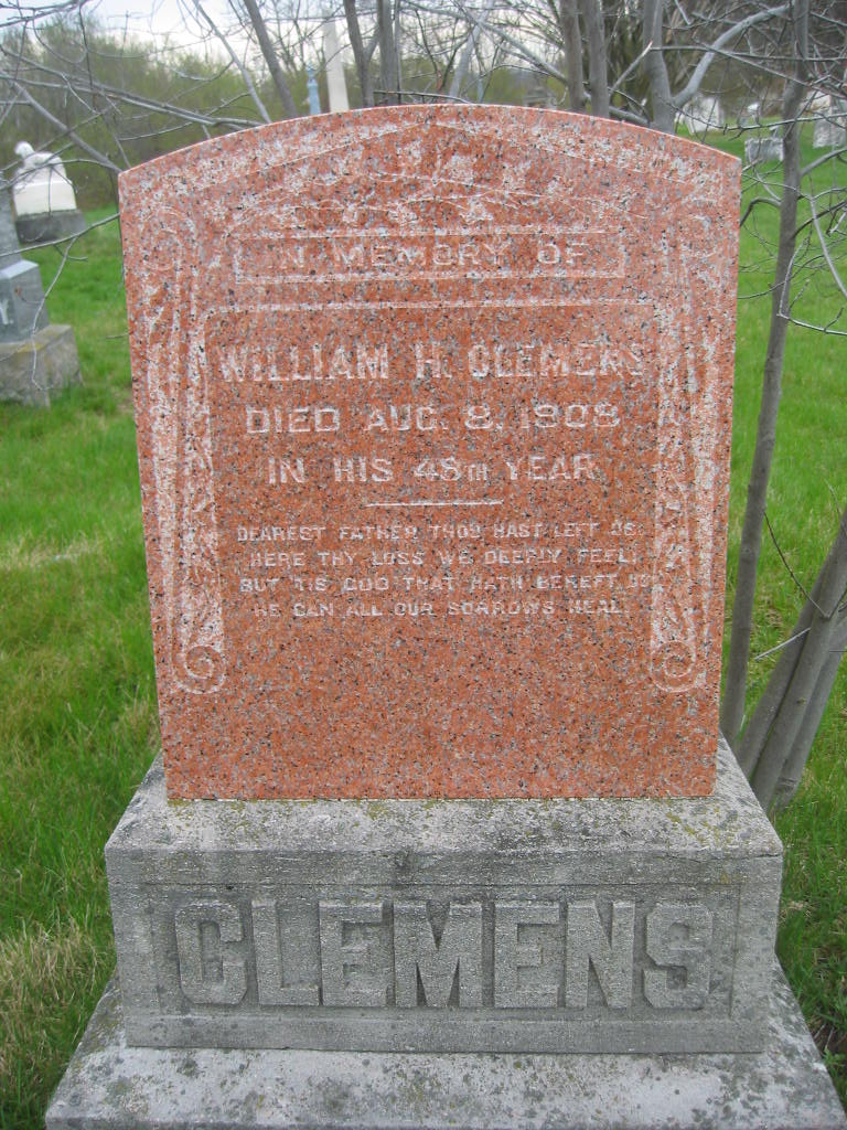 Clemens, William Henry (1861 - 1908)