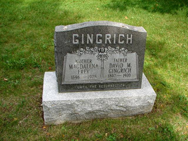 Gingrich, David (1892 - 1970)
