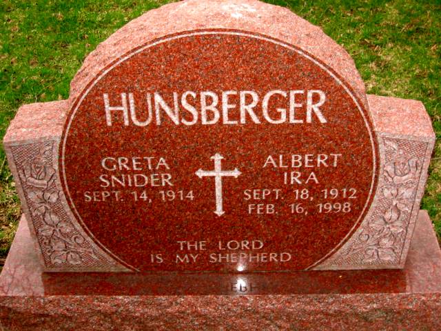Hunsberger, Albert Ira (1912 - 1998)