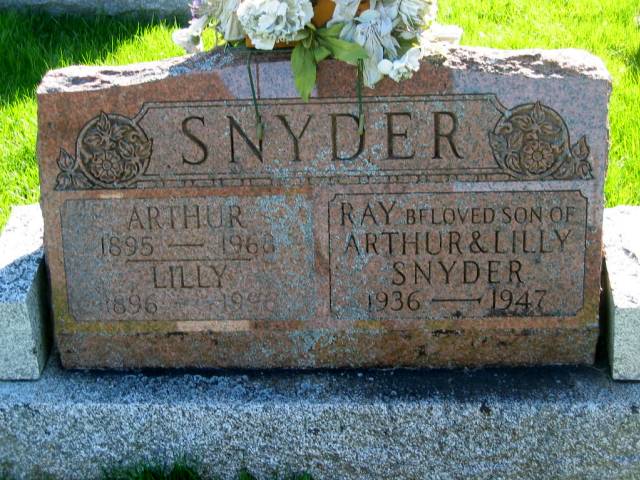 Snyder, Arthur K. (1895 - 1968)